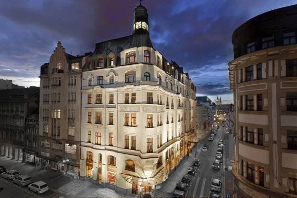 Romantika a luxus v Art Nouveau Palace Hotel Prague