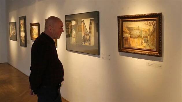 Oblastní galerie Vysočiny ukazuje šedesát obrazů vysočinského akademického malíře Františka Mořice Nágla.
