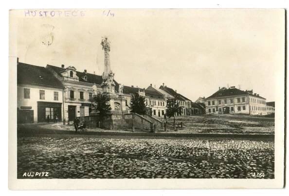 Hustopeče u Brna, Břeclav - Pohlednice místopis