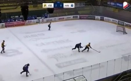 VIDEO: Hokejista Havířova přetáhl soupeře hokejkou přes hlavu, dostal stopku na 20 zápasů
