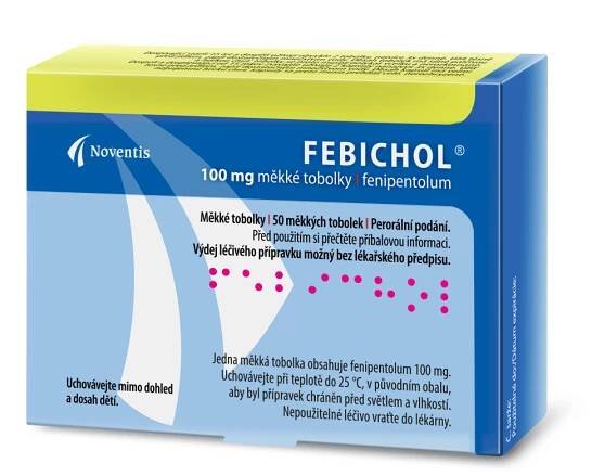 Febichol 50 měkkých tobolek