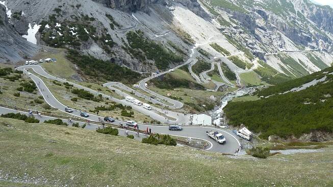 Výjezd na Passo Stelvio od Bormia