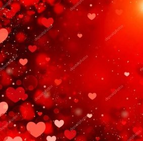 Valentine srdce červené pozadí abstraktní. Je St.Valentine den — Stock Fotografie © Subbotina #21975883