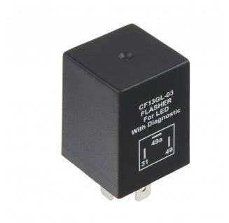 Přerušovač blinkrů LED, 12V, 1-10A pro evropské vozy - 46050