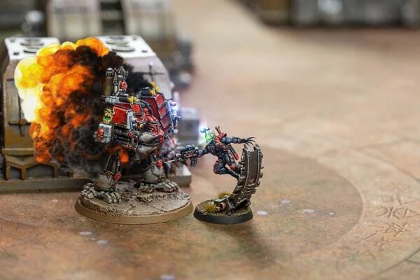 Battle-reports.org - Warhammer 40k 4th edition: World Eaters vs Witch hunters 1500pts game