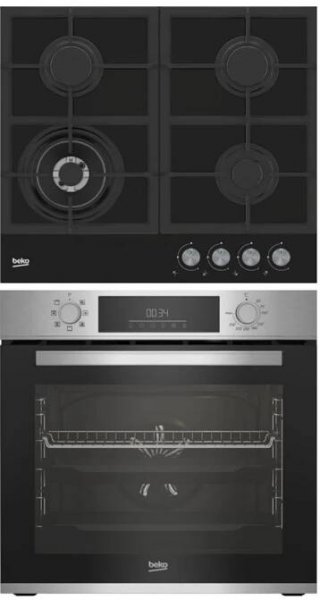 set Beko BBIM12300X + HILW64225S
