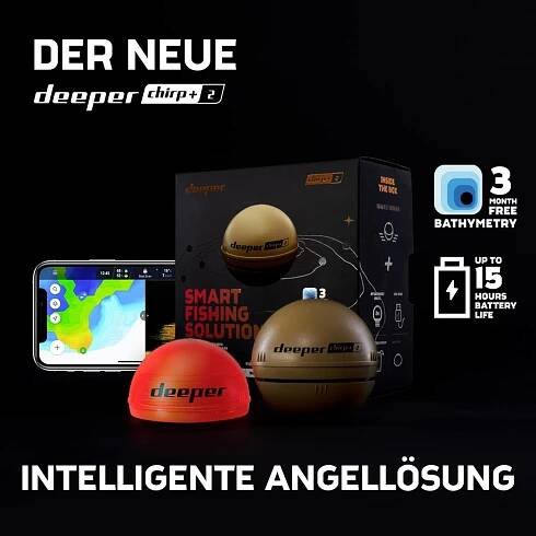 deeper Chirp+ 2.0 vyhledávač ryb