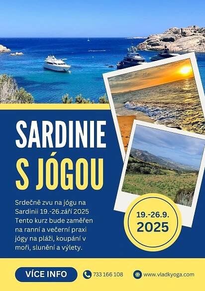 Zacvičte si jógu na pláži! Vydejte se s Vlaďkou na Sardinii - QAP.cz