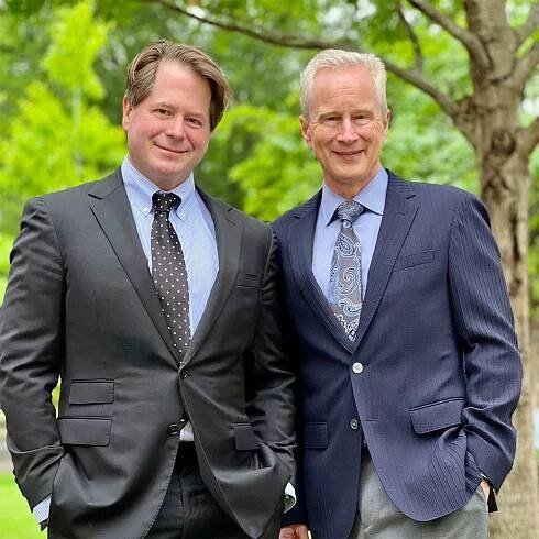 Dr. Peter A. McCullough and John Leake