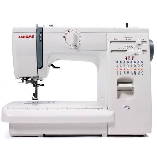 Janome Modell 415 Nähmaschine von vorne