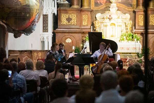 Koncert Pavla Šporcla zahájil Hudební festival Znojmo. Podívejte se