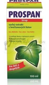 Prospan sir (fľ.skl.hnedá) 1x100 ml