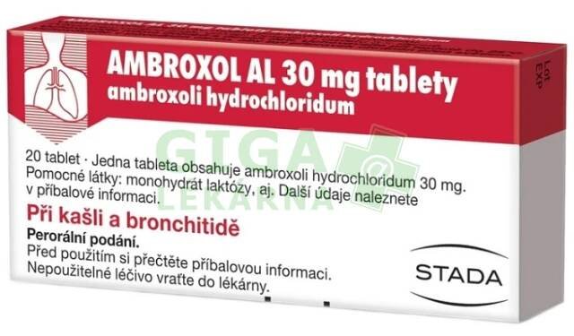 Ambroxol AL 30mg tbl.nob.20 - GigaLékárna.cz