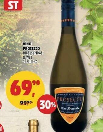 Penny Market Víno prosecco nabídka