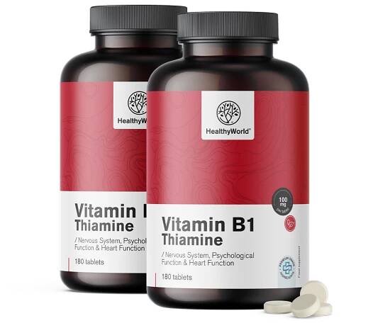 Vitamín B1 - thiamin 100 mg ve tabletách