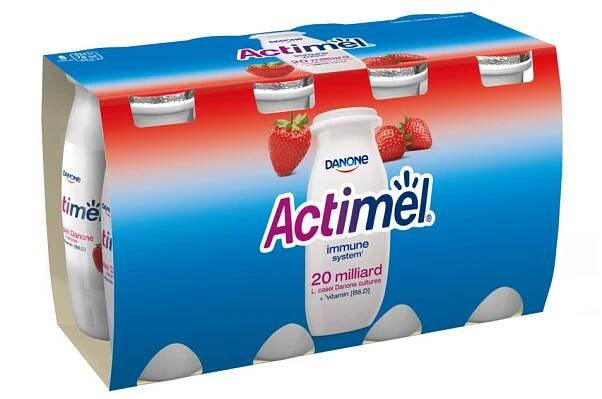 Danone Actimel jahoda 8 x 100 g