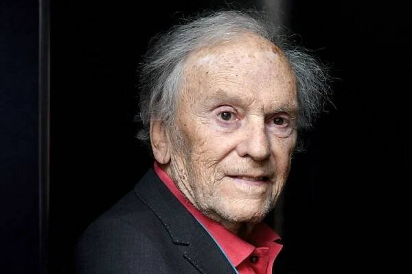 Jean-Louis Trintignant is pictured proir to the movie screening 'The Conformist'