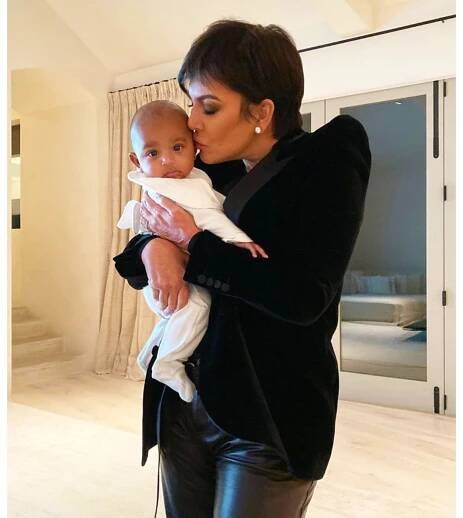 Photos of Kim Kardashian and Kanye West's Son Psalm West