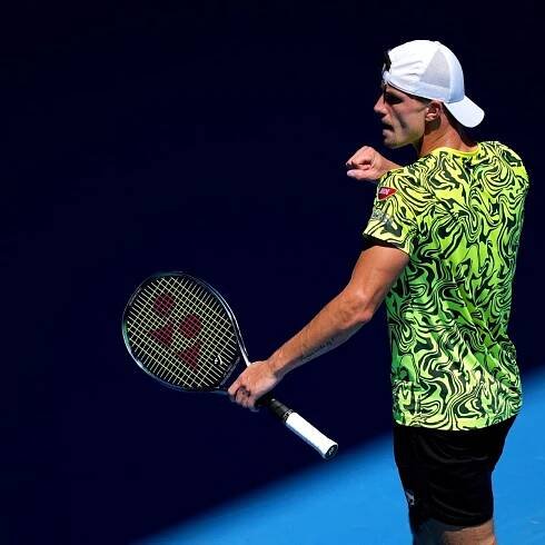 Loučení kulturisty. Populární Maďar na Australian Open vystřihl úder týdne