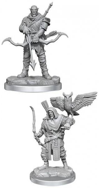 Dungeons & Dragons Nolzur's Miniatures: Orc Ranger Male