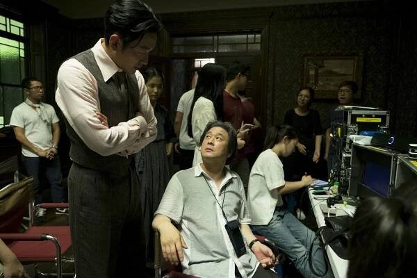 Jeong-woo Ha, Tae-ri Kim, Chan-wook Park - Komorná - Z natáčení