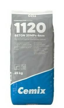 Beton C16/20 Cemix 1120 25 kg