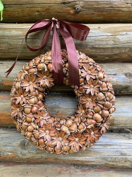 Unique Pinecone Wreath Everyday Wreath for Natural Wall Decor Front Door Wreath Rustic Decor Ornament Gift for Mom’s for the Girlfriend’s - Etsy | Pinecone wreath, Ornament decor, Everyday wreath