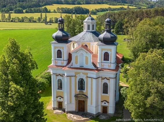 Nicov u Plánice, kostel Narození Panny Marie z nebe | Šumava Net.CZ
