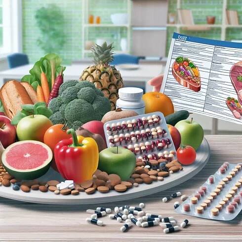 warfarin dieta