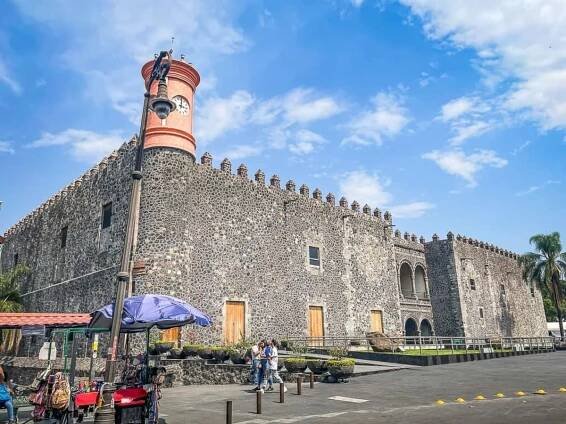 Cortes Palace in Cuernavaca, Mexico