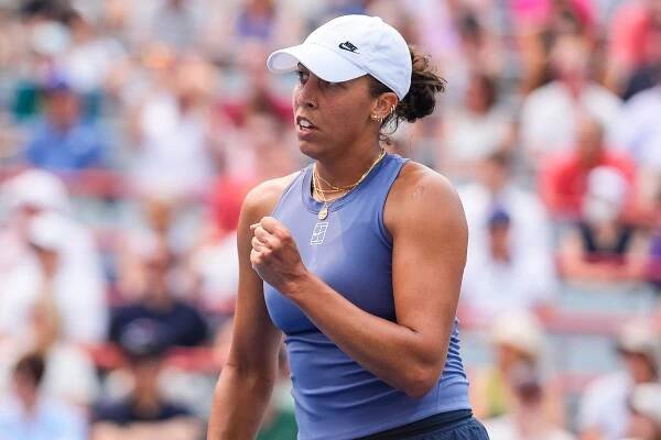 Hot shot: Keys foils Muchova's behind-the-back magic in Montreal