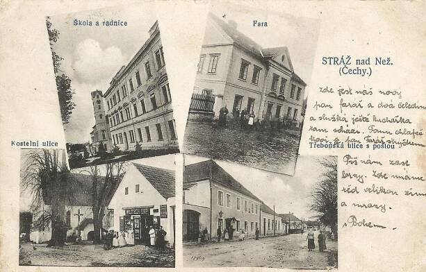 Historické pohlednice - Oficiální stránka Města Stráž nad Nežárkou