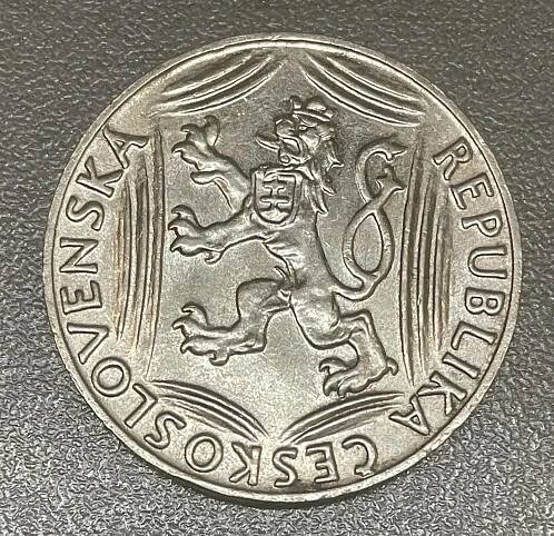 Stříbrná mince 100 kč 1948 -30. výročí vzniku ČSR - krásná | Aukro