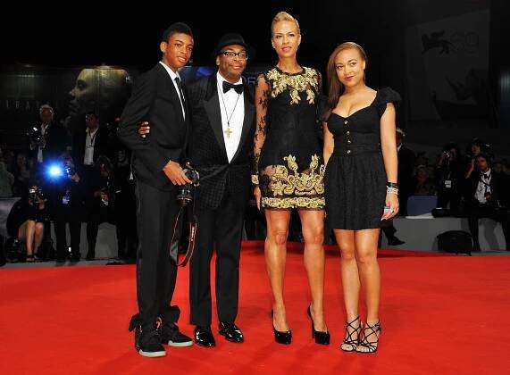 spike lee, tonya lewis lee, spike lee wife, spike lee kids