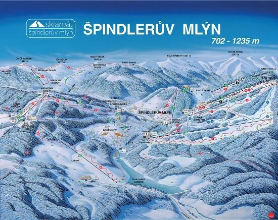 Test Skiareál Špindlerův Mlýn