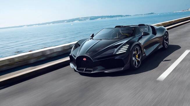 Bugatti W16 Mistral je exkluzivním rozloučením továrny s odcházejícím legendárním motorem