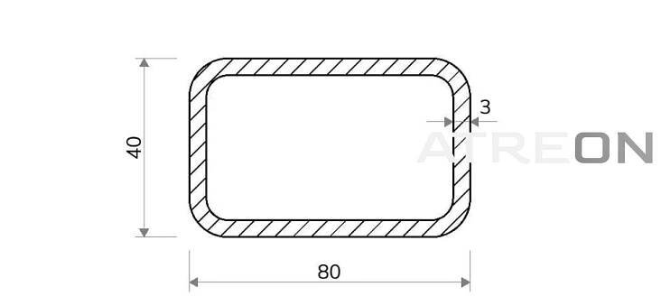 Jekl 40x20x2 z kategorie Jekly - SKLADEM | ATREON.cz