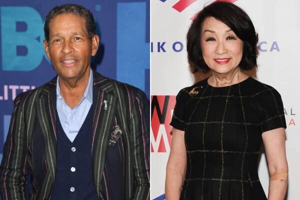 Bryant Gumbel and Connie Chung
