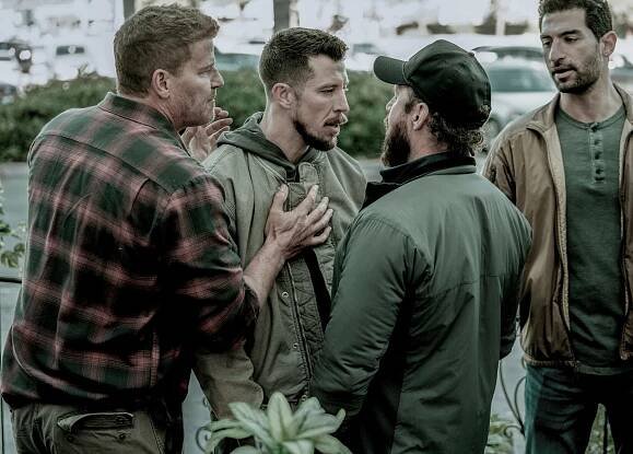 Tým SEAL - Chaos in the Calm - Z filmu - David Boreanaz, Beau Knapp, Raffi Barsoumian