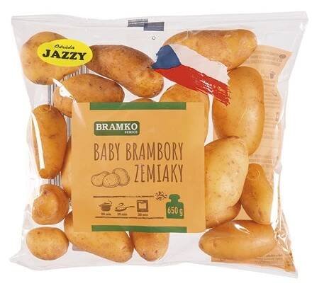 Brambory žluté baby Jazzy CZ čerstvé 650 g