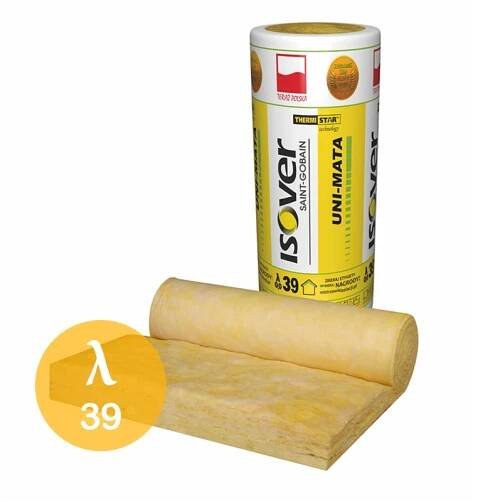 Glass wool Isover Uni-Mata 50mm – jakavlna.cz