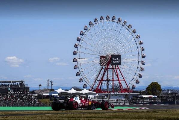 Velká cena Japonska – nedělní závod – tým Scuderia Ferrari