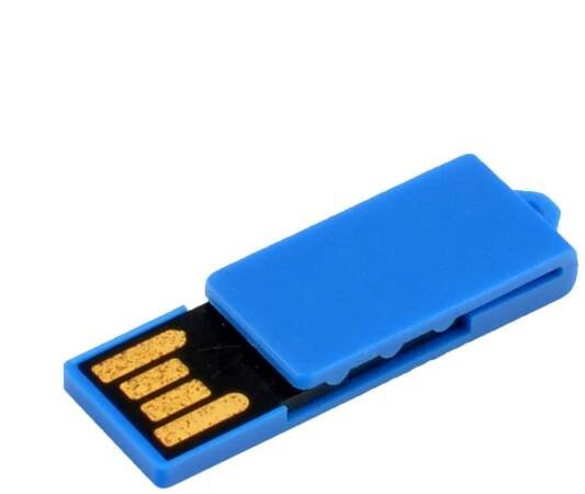 Mini USB flash disk MICOS světle modrá