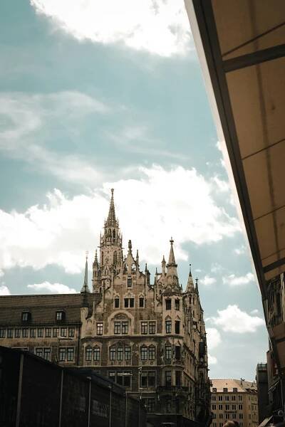 Základová fotografie na téma architektura, bavorsko, bavorský, centrální mnichov, centrum města, cestování, denní, evropa
