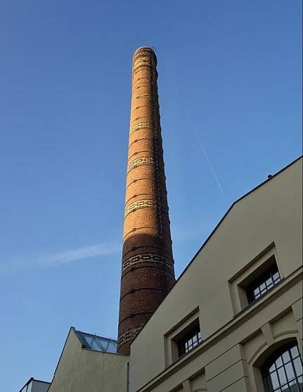 Fotografie - Praha Karlín - komín - 23.03.2015
