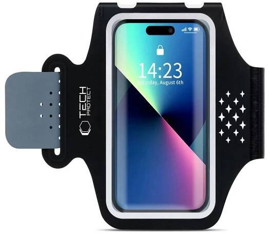 Tech-Protect M5 Univerzální sportovní pouzdro na ruku černé