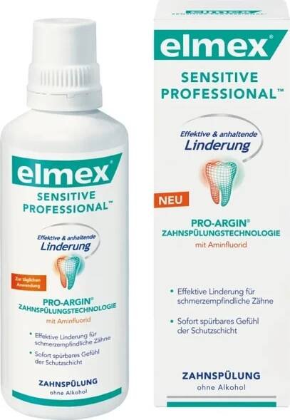 Elmex Sensitive Prof. Výplach zubů 400 ml