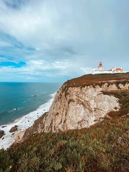 Cabo da Roca Portugal; the most westernmost point of Europe