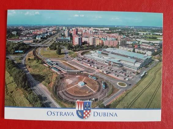 Ostrava Dubina - Pohlednice místopis