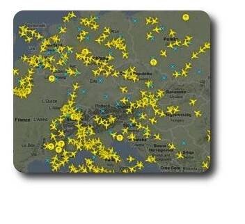 Sledujte letový provoz online zdarma na internetu